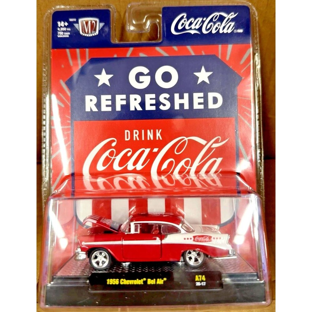 M2 Machines Coca-Cola 1956 Chevrolet Bel Air